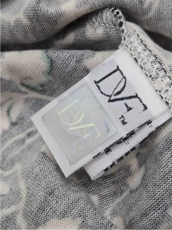 DVF Diane Von Furstenberg Amelianna Wrap Dress Black Multi Print Size 8 Womens - Picture 8 of 12